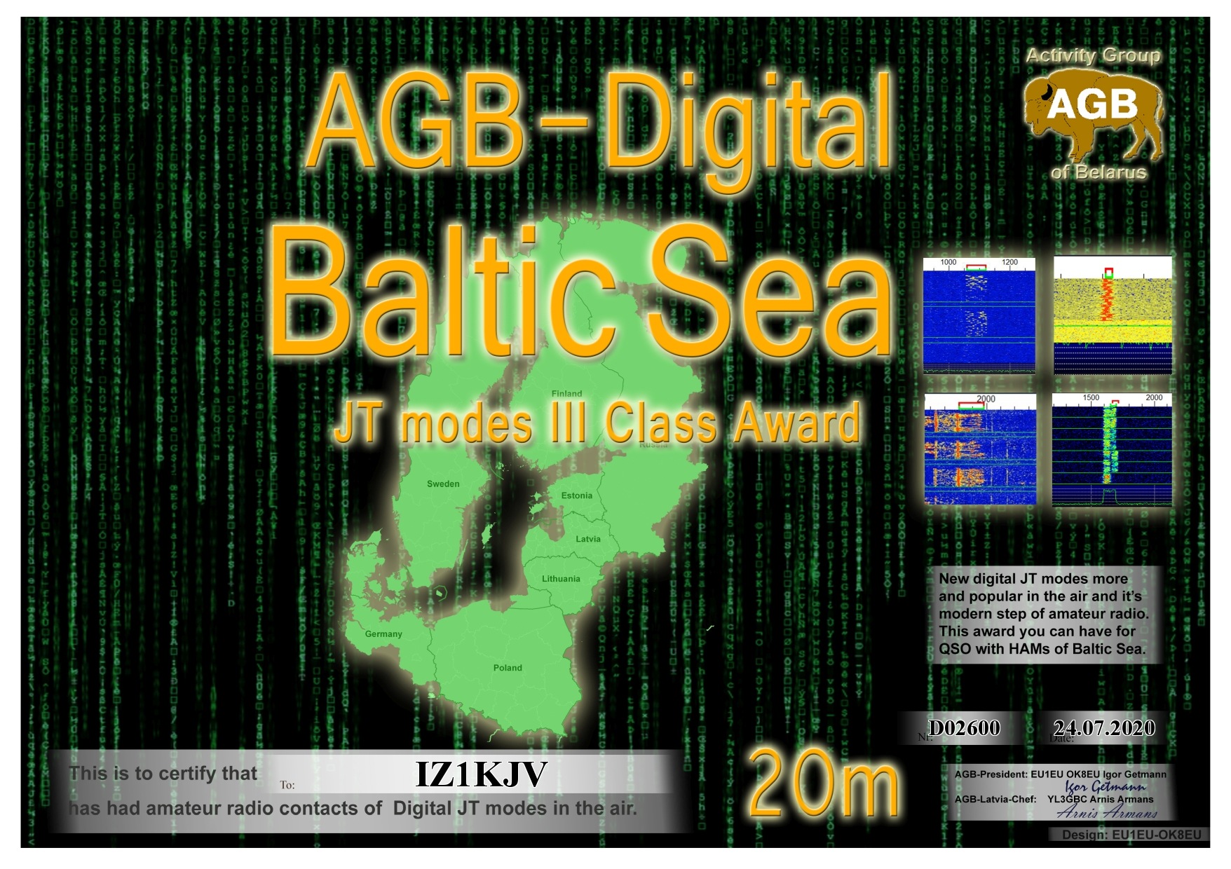 IZ1KJV-BALTICSEA_20M-III_AGB