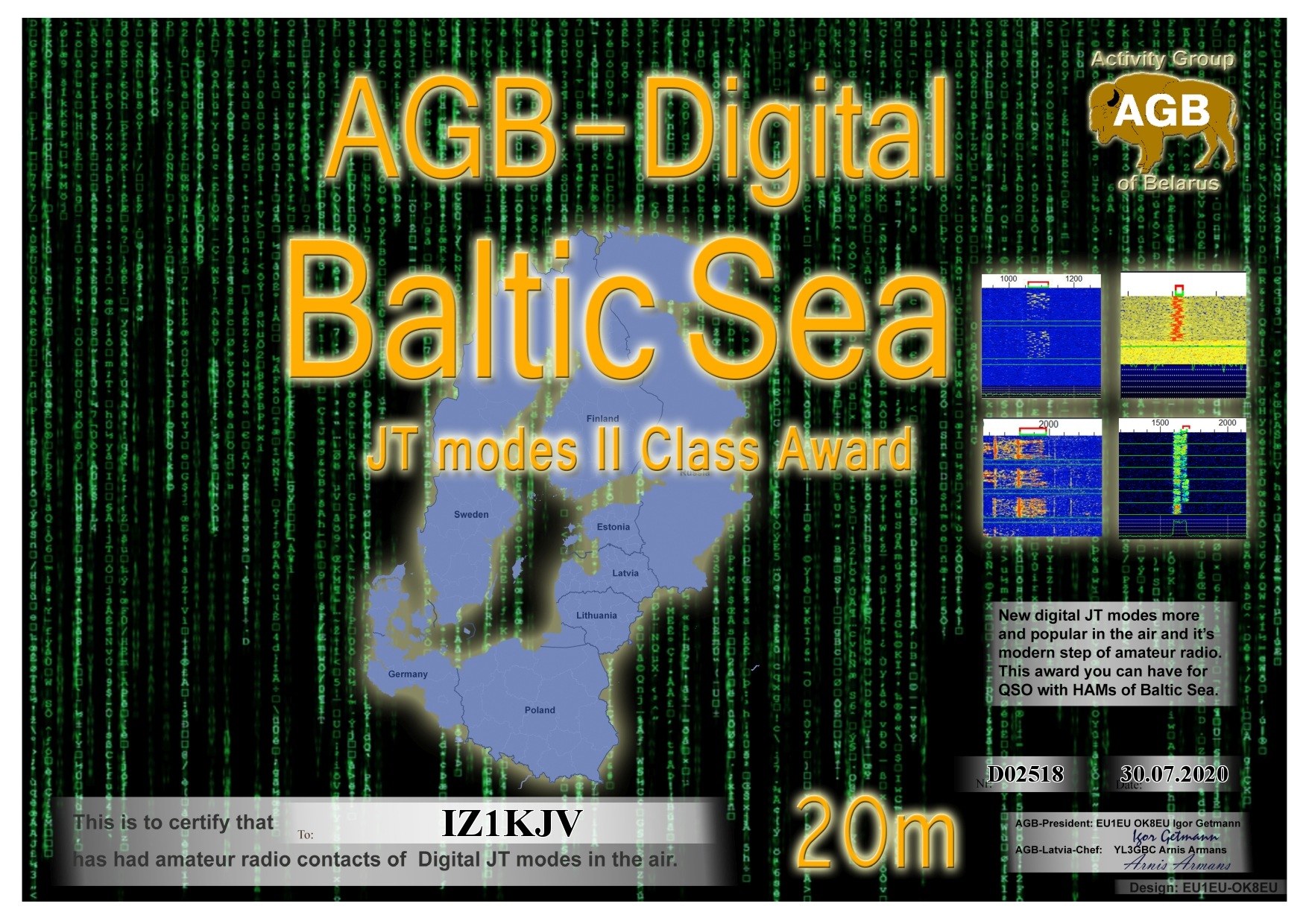 IZ1KJV-BALTICSEA_20M-II_AGB