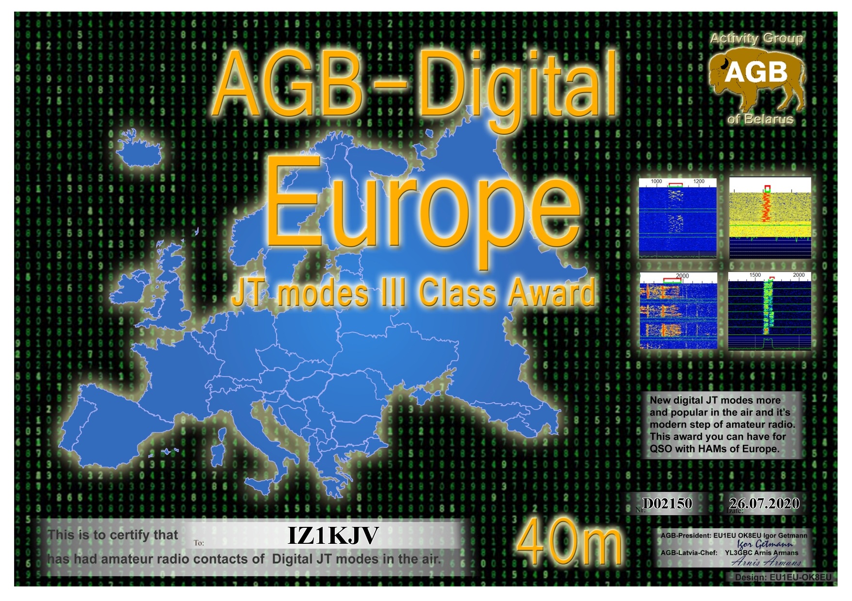 IZ1KJV-EUROPE_40M-III_AGB
