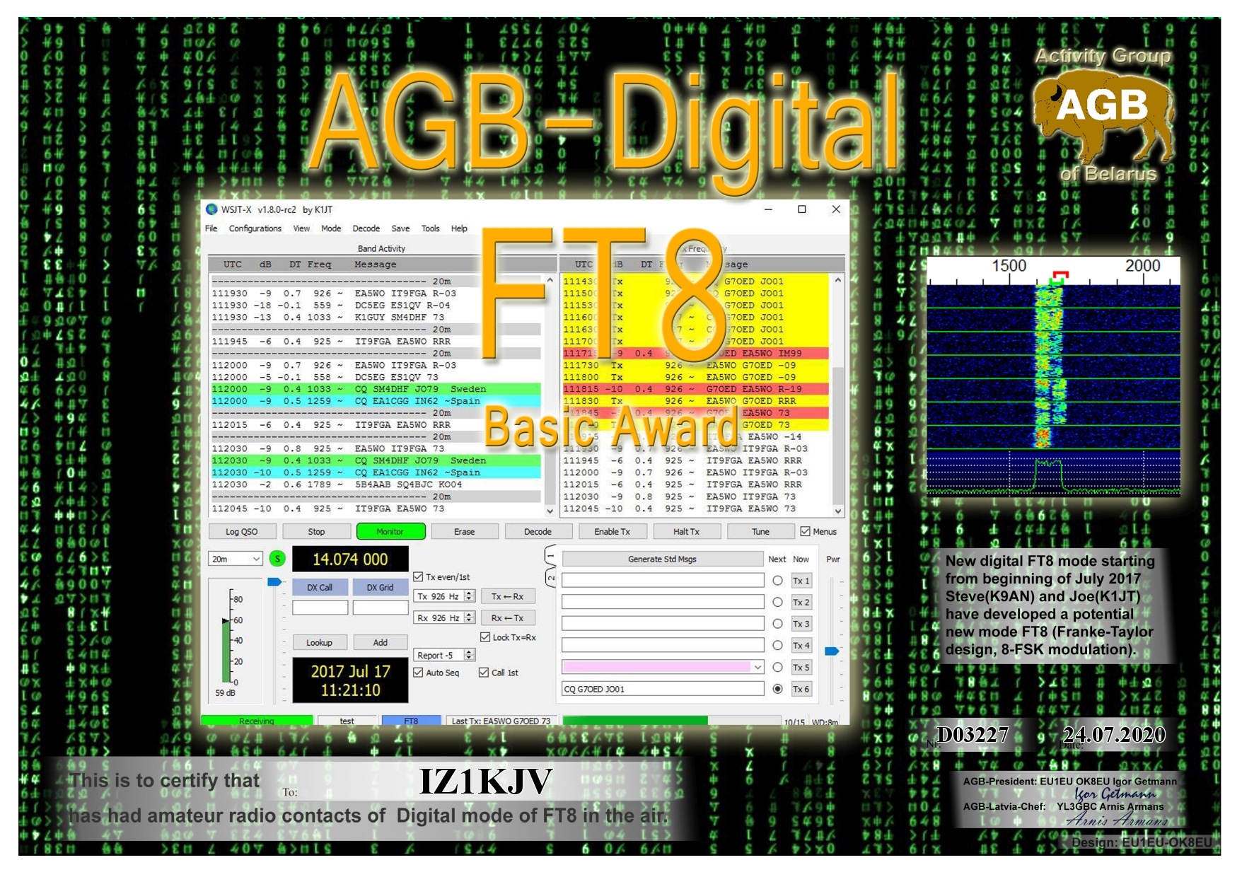 IZ1KJV-FT8_BASIC-BASIC_AGB